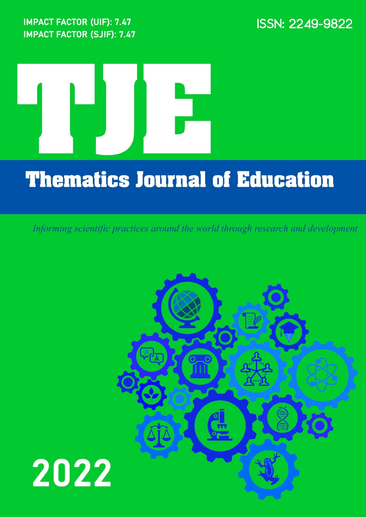 					View Vol. 7 No. 4 (2022): Thematics Journal of Education
				