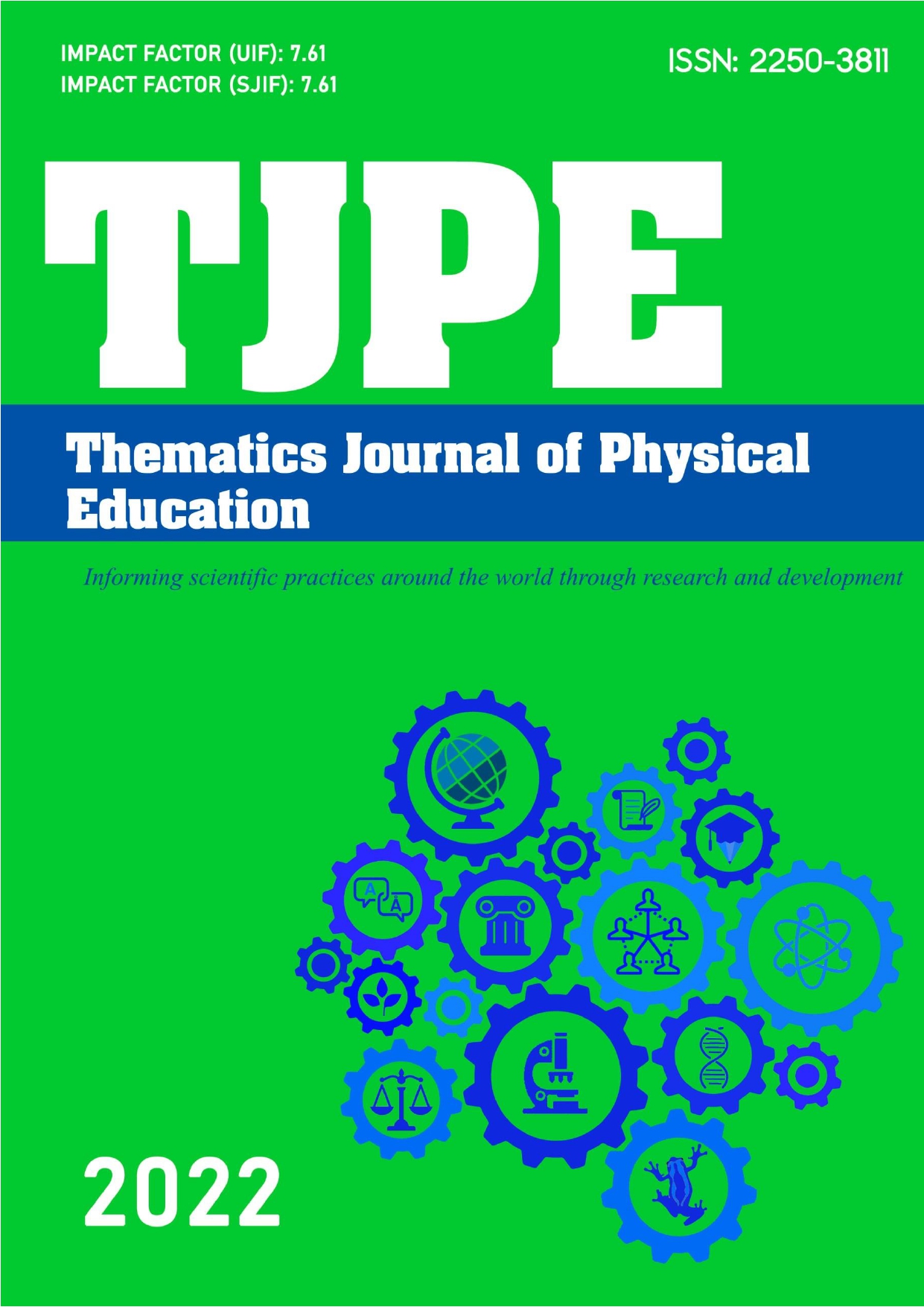 					View Vol. 5 No. 1 (2022): THEMATICS JOURNAL OF PHYSICAL EDUCATION
				