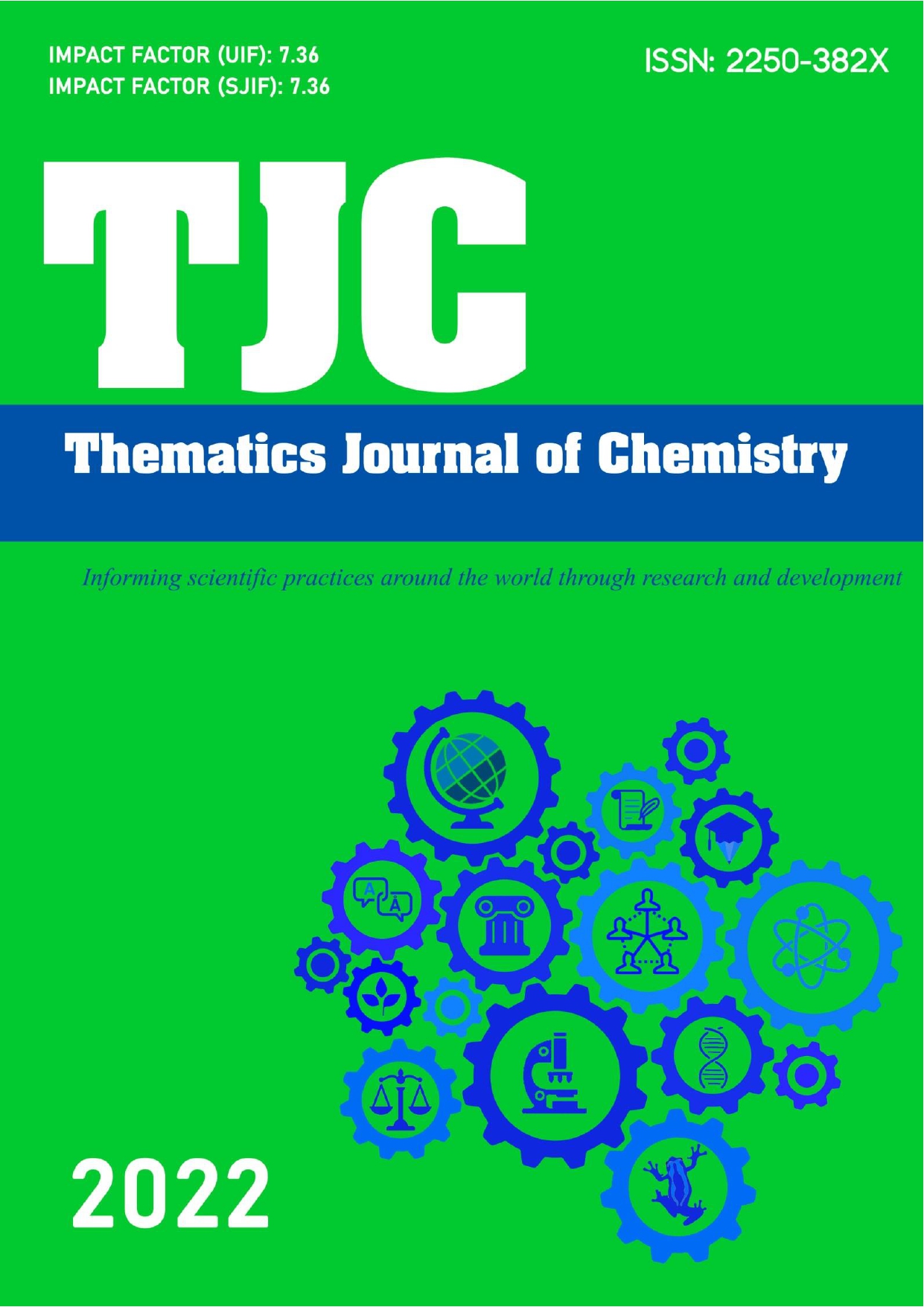 					View Vol. 6 No. 1 (2022): THEMATICS JOURNAL OF CHEMISTRY
				