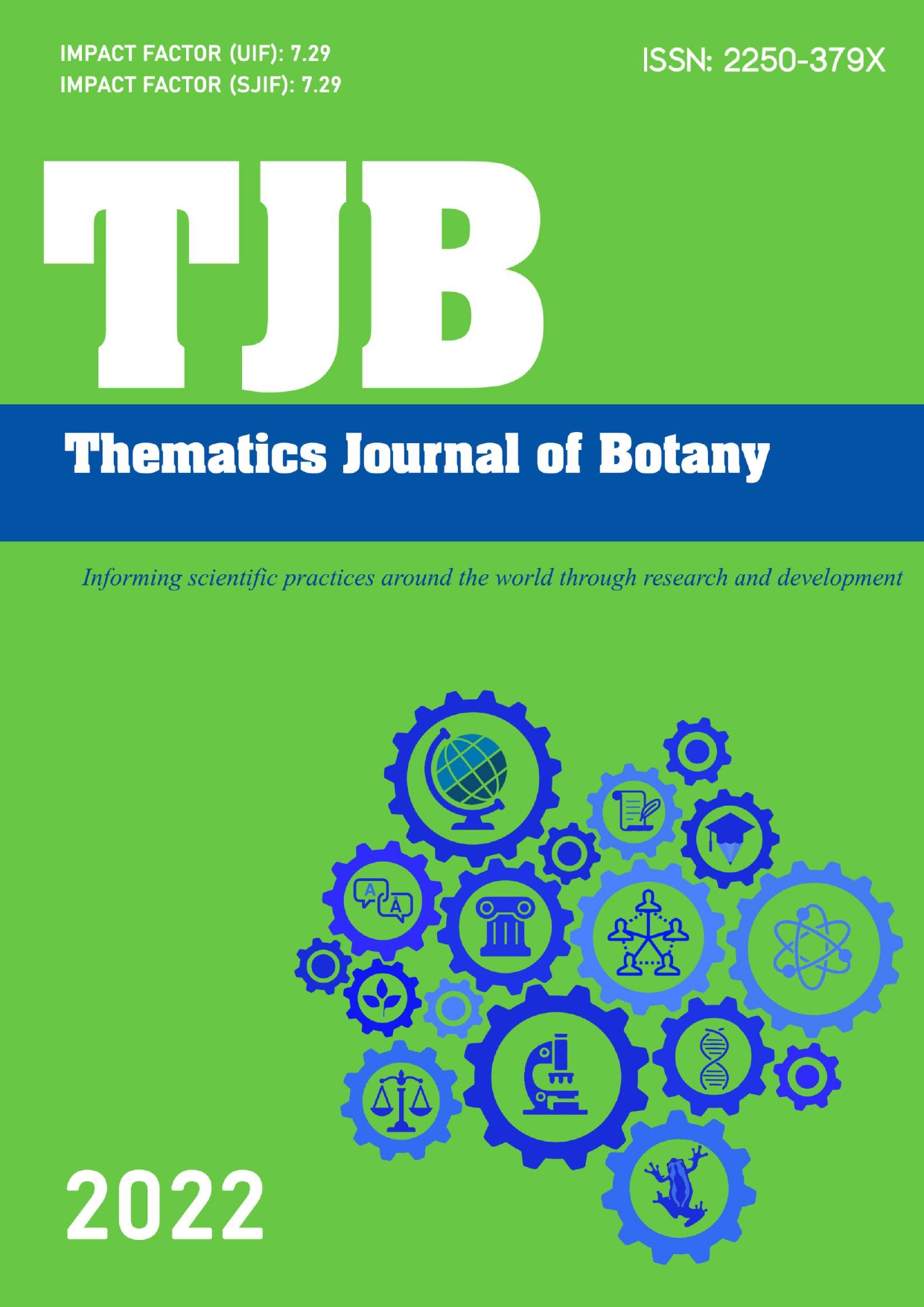 					View Vol. 6 No. 1 (2022): THEMATICS JOURNAL OF BOTANY
				