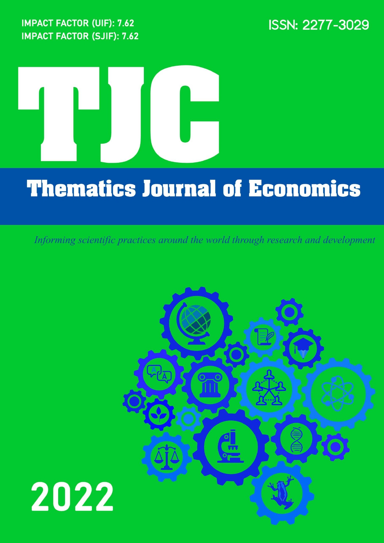 					View Vol. 8 No. 1 (2022): THEMATICS JOURNAL OF ECONOMICS
				